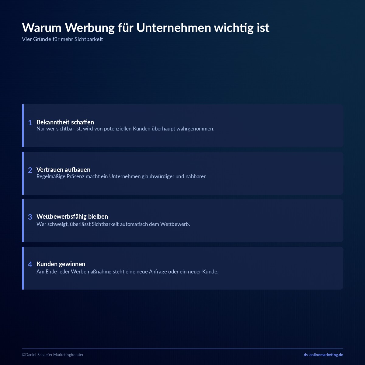 werbung fuer unternehmen warum wichtig