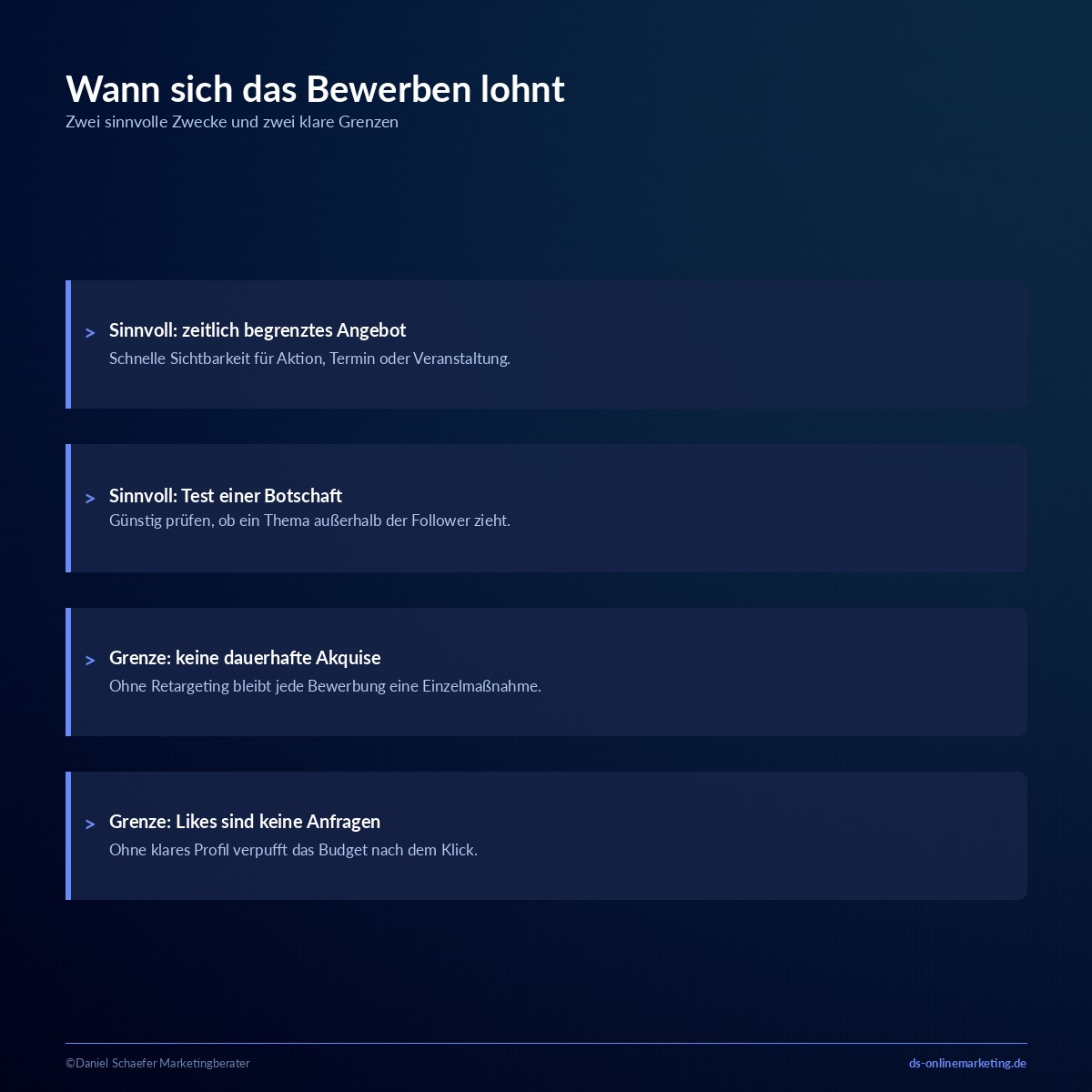 instagram beitrag bewerben sinnvoll