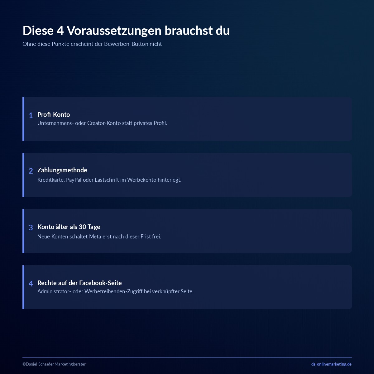instagram beitrag bewerben voraussetzungen