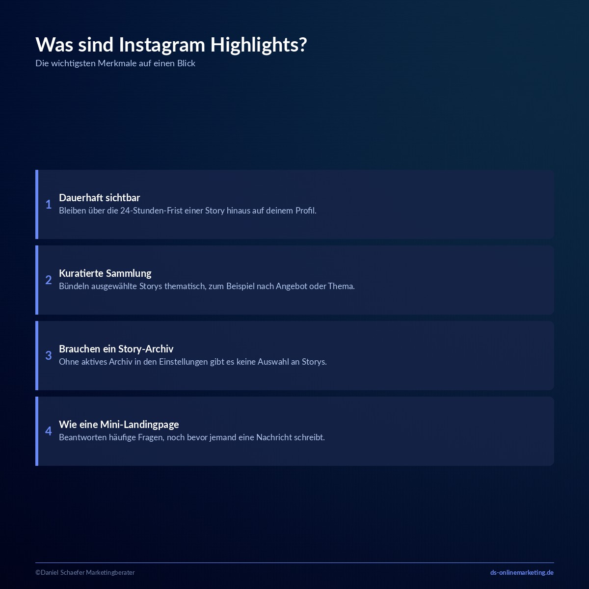 Instagram Highlights Definition: Was Story Highlights auf Instagram bedeuten