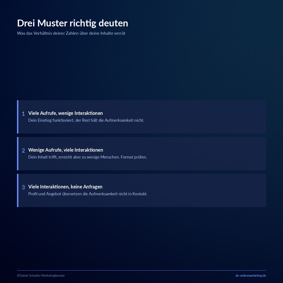 instagram impressionen auswerten