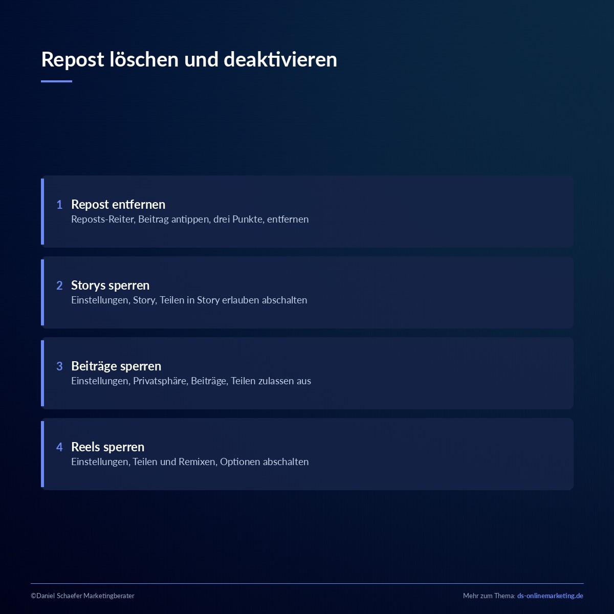 instagram repost loeschen deaktivieren