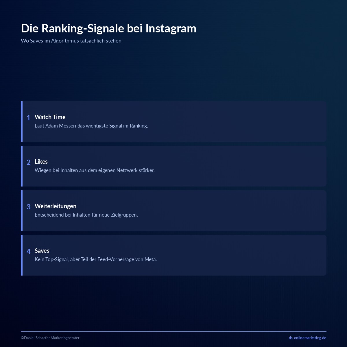 Instagram Saves: Was gespeicherte Beiträge wirklich bringen 4 instagram saves algorithmus