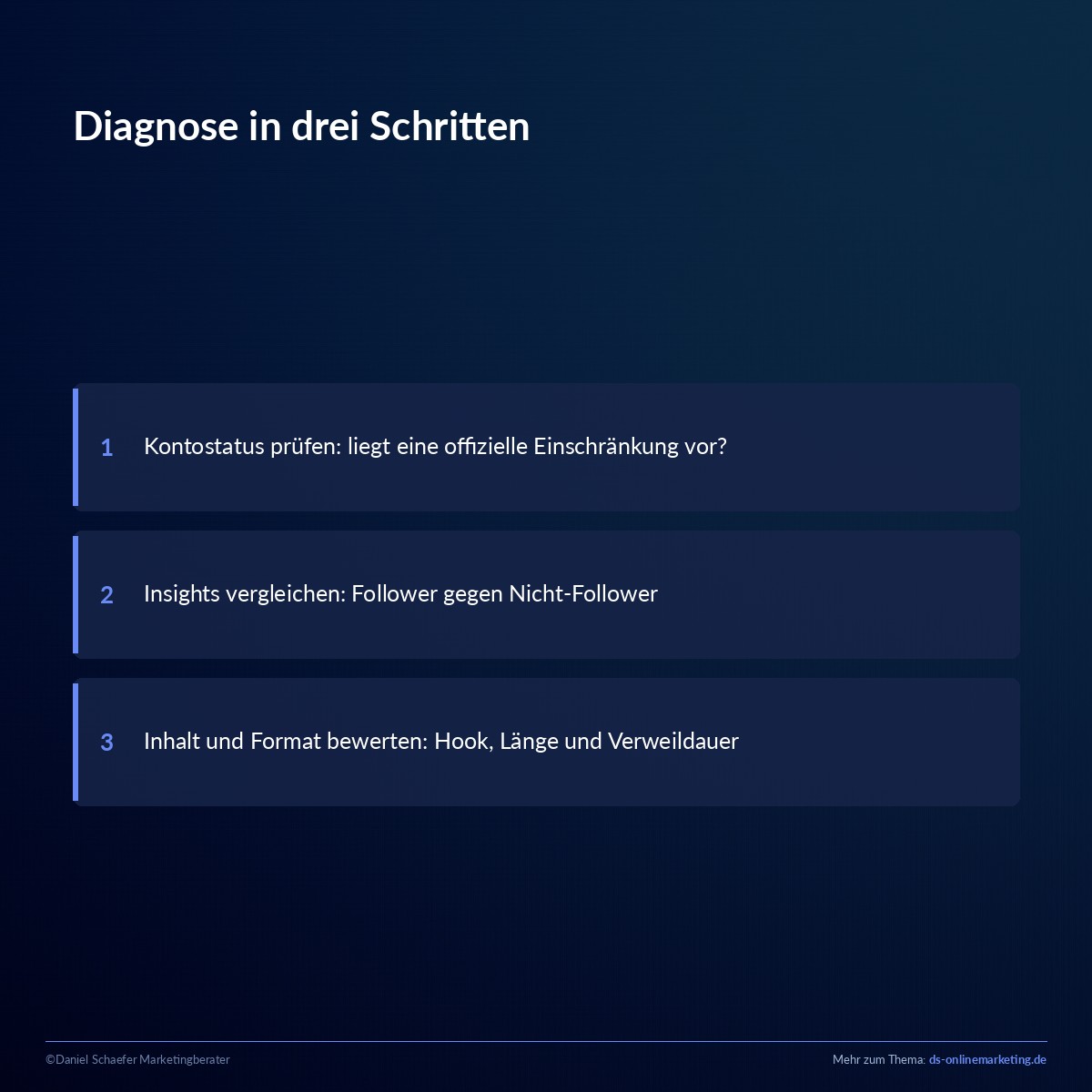 Instagram Shadowban: erkennen, testen und wieder aufheben 6 instagram shadowban diagnose