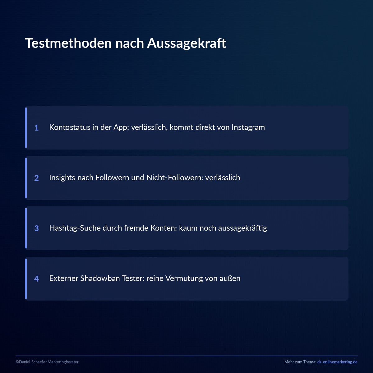 Instagram Shadowban: erkennen, testen und wieder aufheben 3 instagram shadowban test