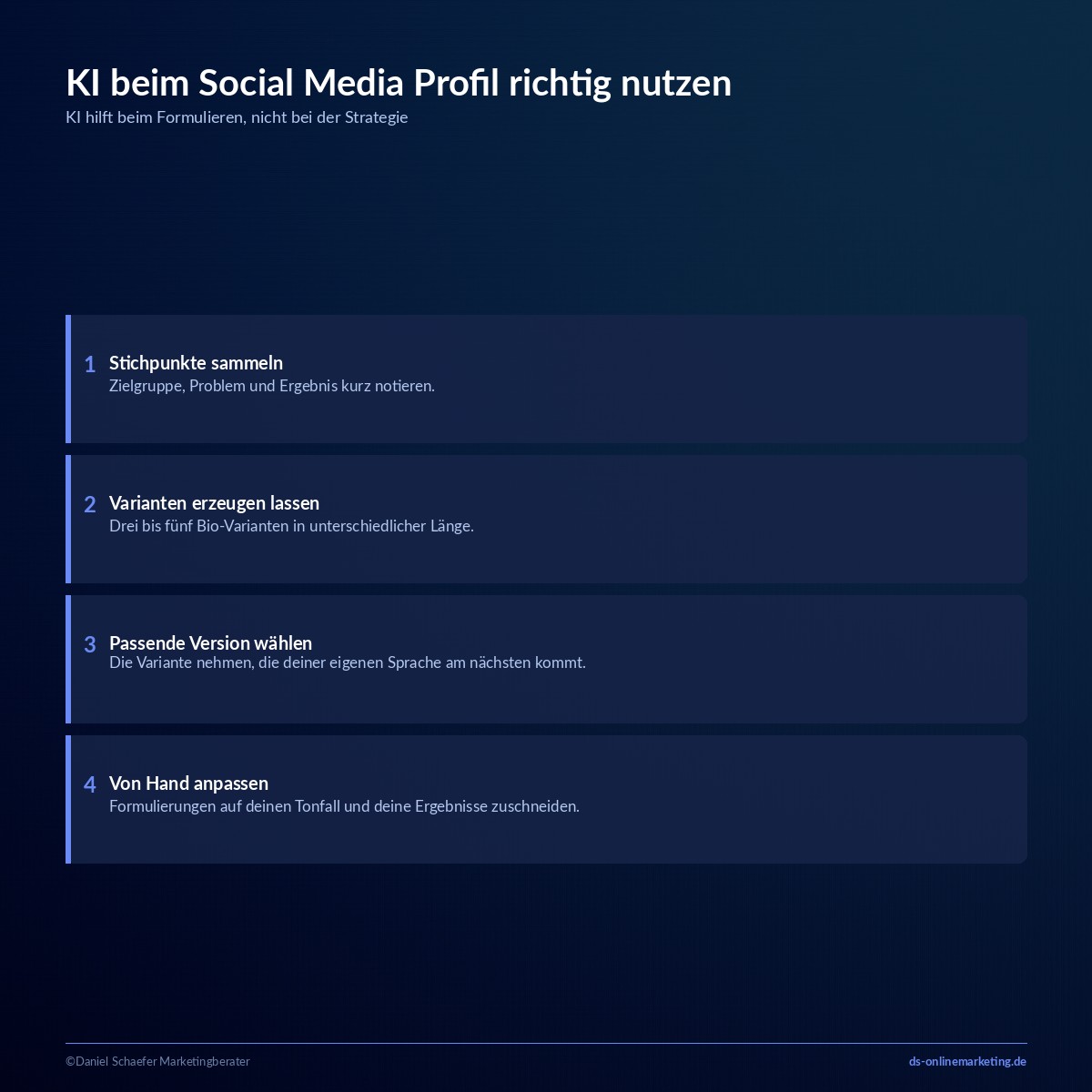 ki social media profil