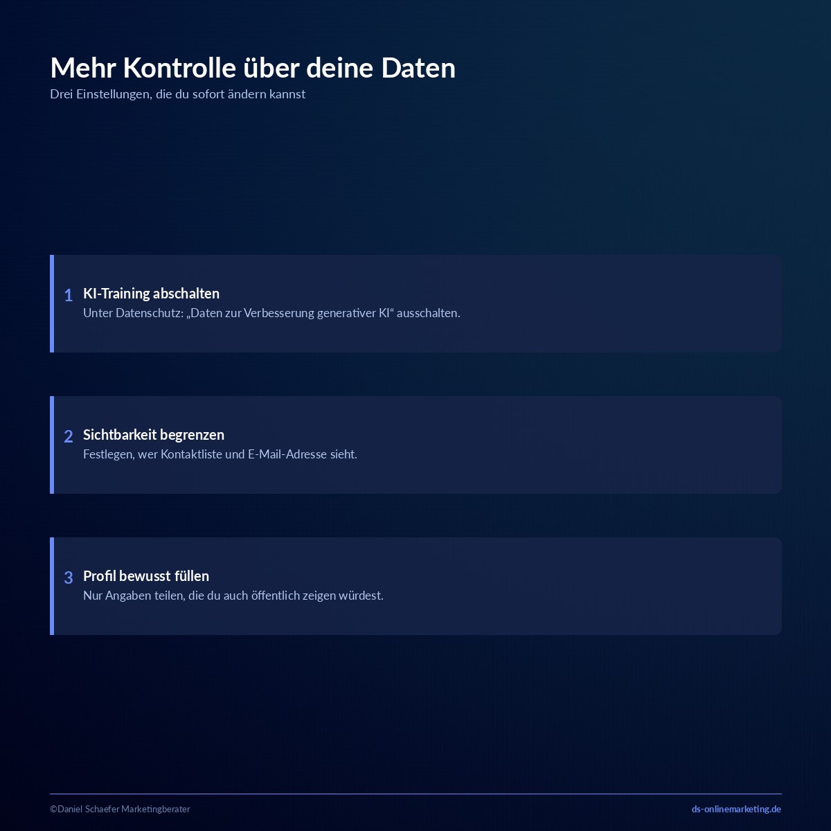 LinkedIn Nachteile: 8 Schwächen, die du vor dem Start kennen solltest 5 linkedin nachteile datenschutz