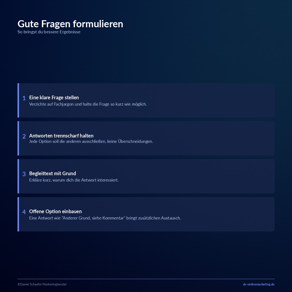 LinkedIn Umfrage erstellen: In 5 Schritten zu mehr Reichweite und echten Insights 3 linkedin umfrage fragen tipps