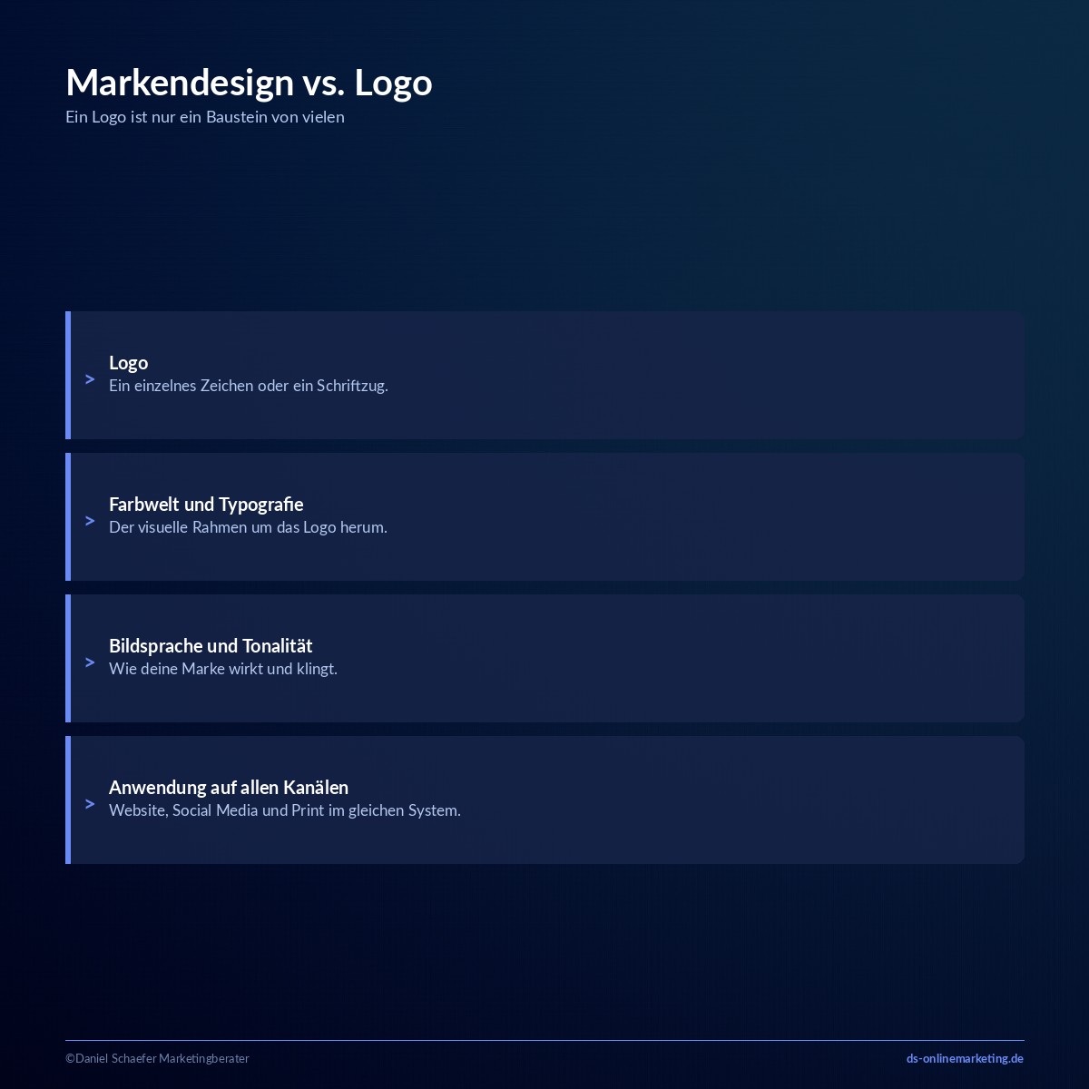 Markendesign vs. Logo: Das gehört über das Logo hinaus zum Markendesign