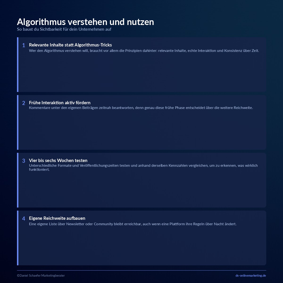 Social Media Algorithmus für dein Unternehmen nutzen