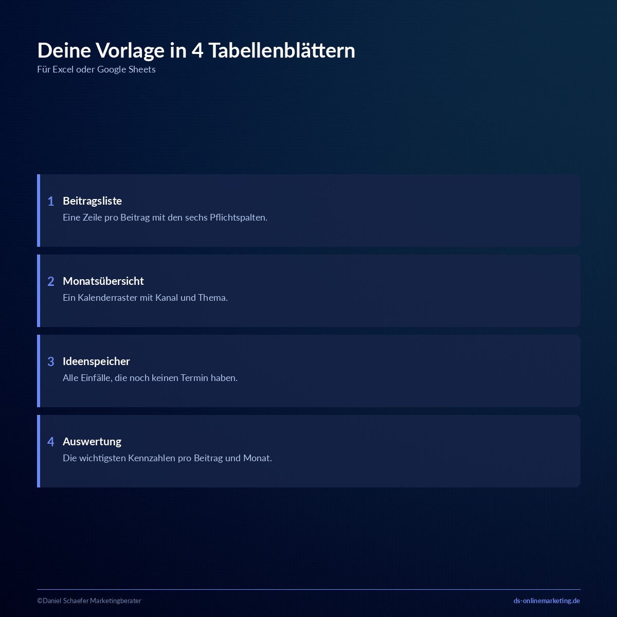 social media redaktionsplan vorlage
