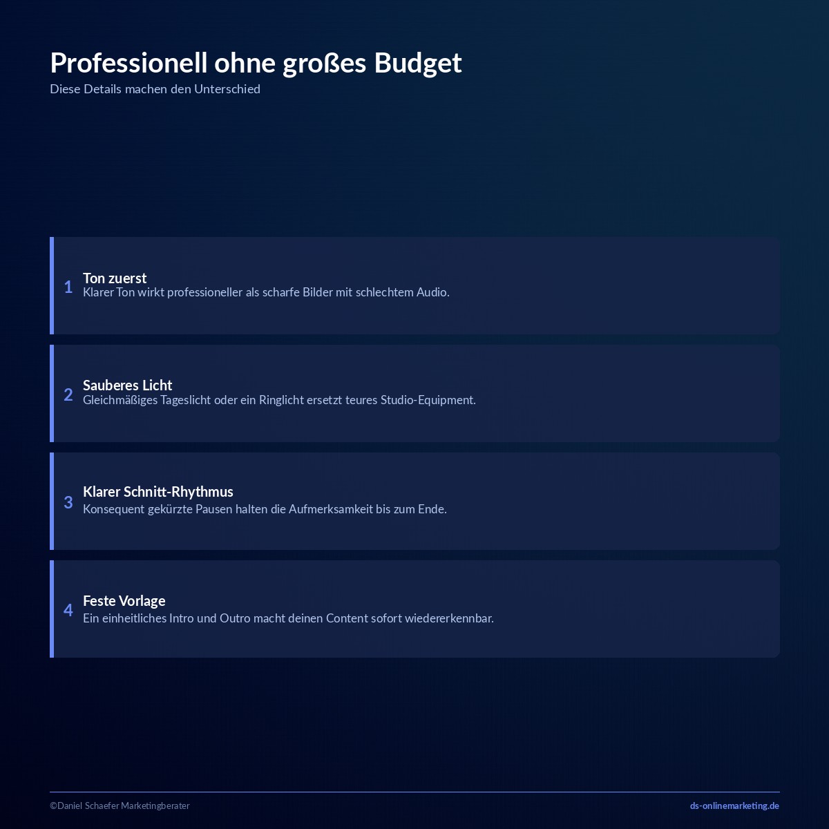 social media videos professionell