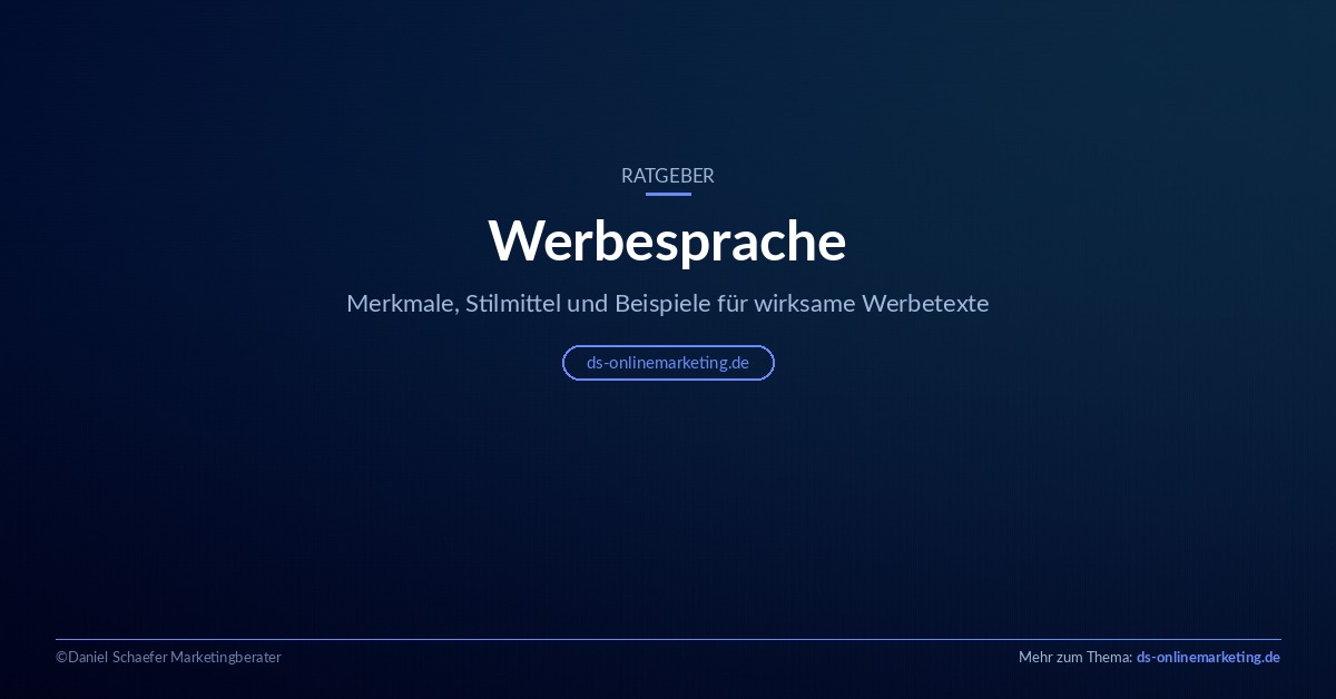 Werbesprache: Merkmale, Stilmittel und Beispiele im Überblick